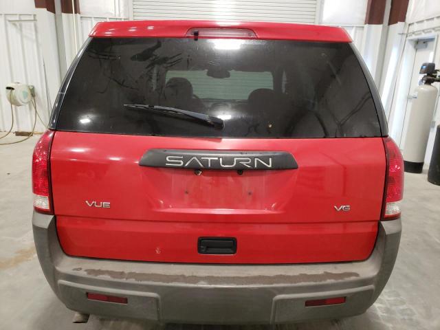 5GZCZ53474S884767 - 2004 SATURN VUE RED photo 6