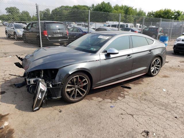 WAUC4CF55JA010974 - 2018 AUDI S5 PRESTIGE GRAY photo 1