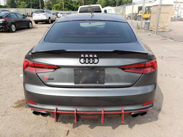 WAUC4CF55JA010974 - 2018 AUDI S5 PRESTIGE GRAY photo 6