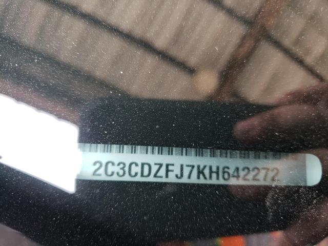 2C3CDZFJ7KH642272 - 2019 DODGE CHALLENGER R/T SCAT PACK WHITE photo 12