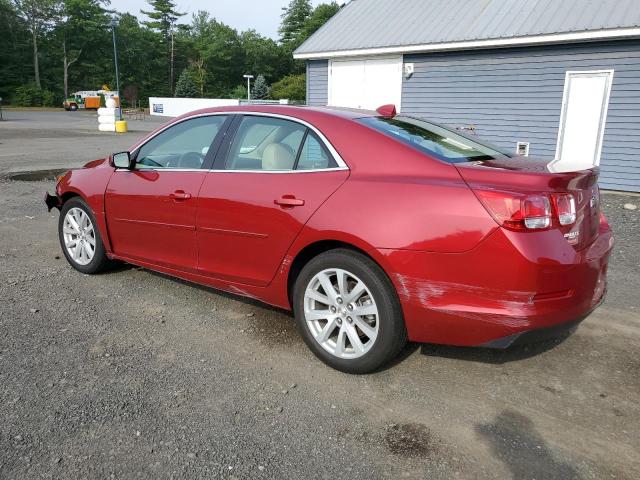 1G11G5SX6EF111303 - 2014 CHEVROLET MALIBU 3LT RED photo 2