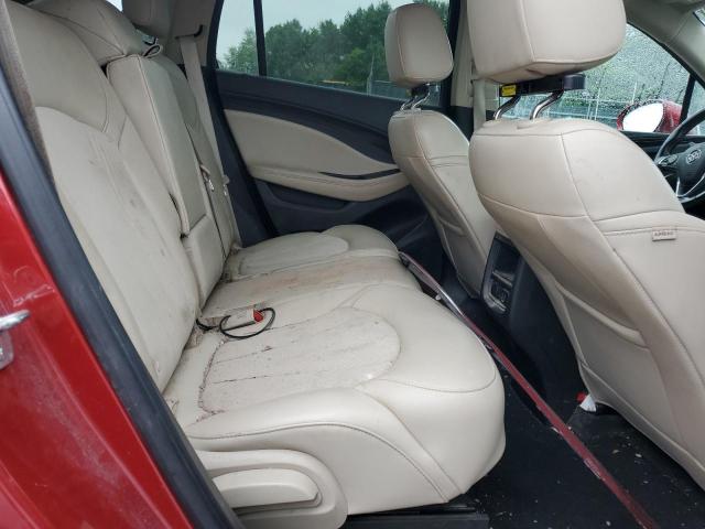 LRBFXCSA7HD006135 - 2017 BUICK ENVISION PREFERRED RED photo 11