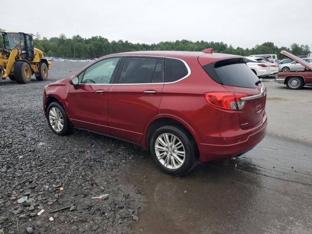 LRBFXCSA7HD006135 - 2017 BUICK ENVISION PREFERRED RED photo 2