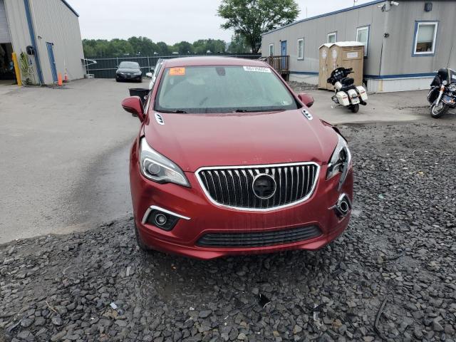LRBFXCSA7HD006135 - 2017 BUICK ENVISION PREFERRED RED photo 5