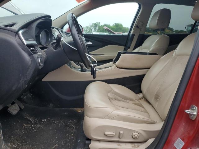 LRBFXCSA7HD006135 - 2017 BUICK ENVISION PREFERRED RED photo 7