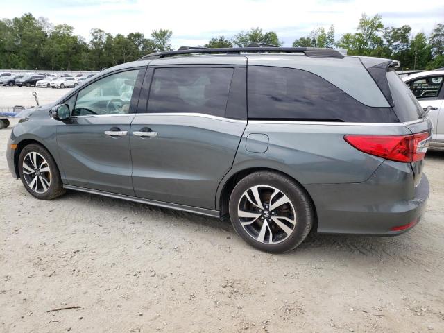 5FNRL6H94KB094666 - 2019 HONDA ODYSSEY ELITE GREEN photo 2