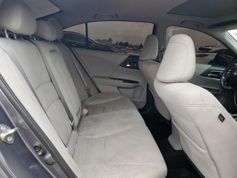 1HGCR2F75GA242663 - 2016 HONDA ACCORD EX GRAY photo 10