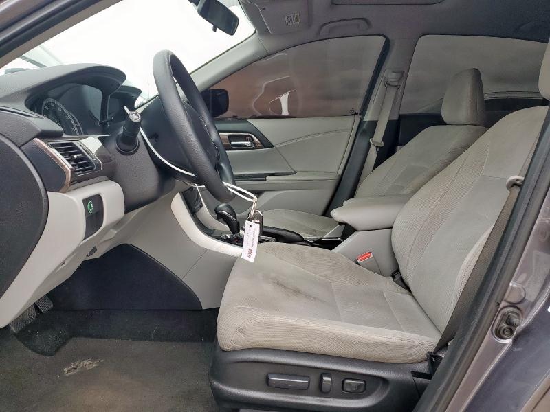 1HGCR2F75GA242663 - 2016 HONDA ACCORD EX GRAY photo 7