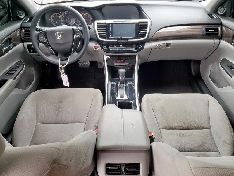 1HGCR2F75GA242663 - 2016 HONDA ACCORD EX GRAY photo 8