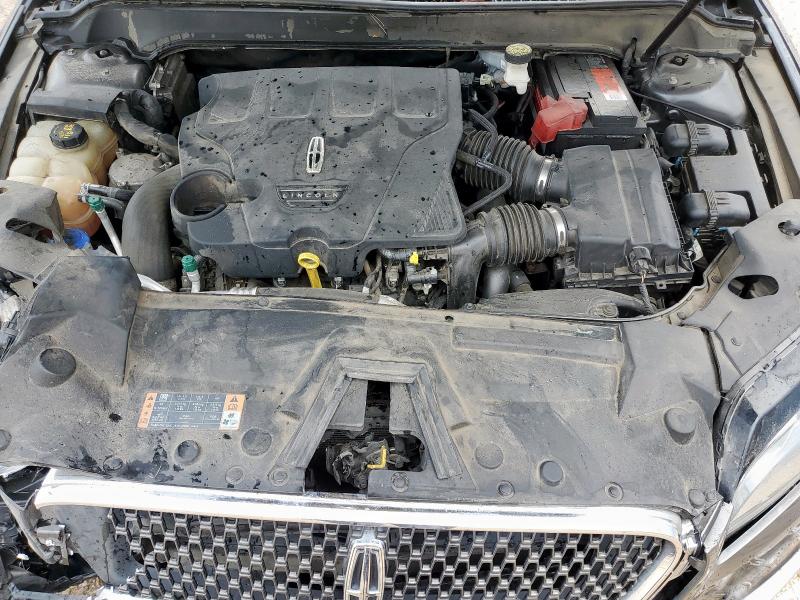 3LN6L5FCXHR639560 - 2017 LINCOLN MKZ RESERVE CHARCOAL photo 11