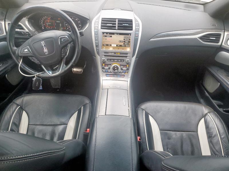 3LN6L5FCXHR639560 - 2017 LINCOLN MKZ RESERVE CHARCOAL photo 8