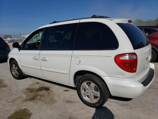 1D4GP45R76B504487 - 2006 DODGE CARAVAN SXT WHITE photo 2