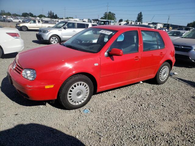 WVWGA21J3YW641392 - 2000 VOLKSWAGEN GOLF GLS RED photo 1