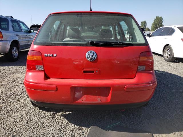 WVWGA21J3YW641392 - 2000 VOLKSWAGEN GOLF GLS RED photo 6