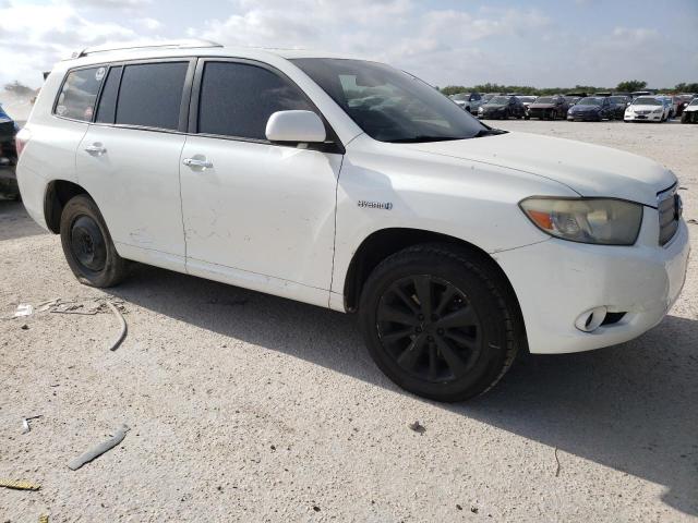 JTEEW44A382013299 - 2008 TOYOTA HIGHLANDER HYBRID LIMITED WHITE photo 4