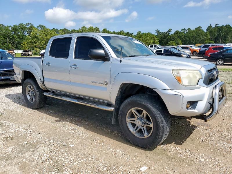 5TFJU4GN0DX032283 - 2013 TOYOTA TACOMA DOUBLE CAB PRERUNNER SILVER photo 4