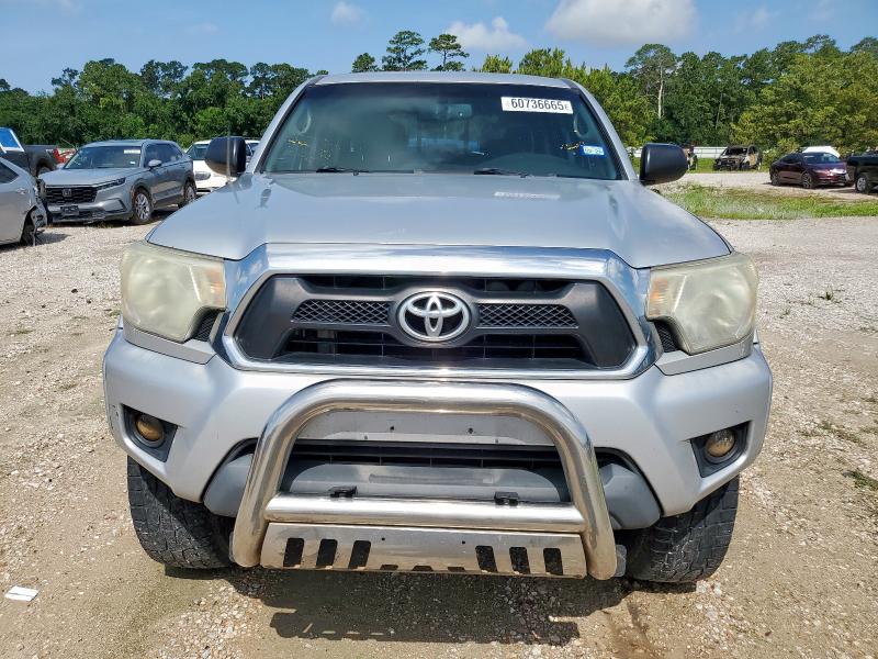 5TFJU4GN0DX032283 - 2013 TOYOTA TACOMA DOUBLE CAB PRERUNNER SILVER photo 5