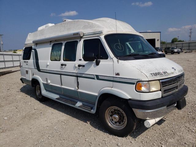 2B6KB31YXSK575074 - 1995 DODGE RAM VAN B3500 WHITE photo 1