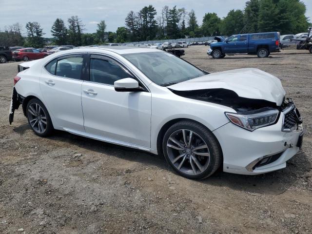 19UUB3F80KA006406 - 2019 ACURA TLX ADVANCE WHITE photo 4