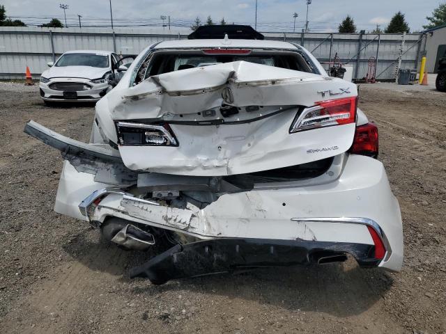 19UUB3F80KA006406 - 2019 ACURA TLX ADVANCE WHITE photo 6