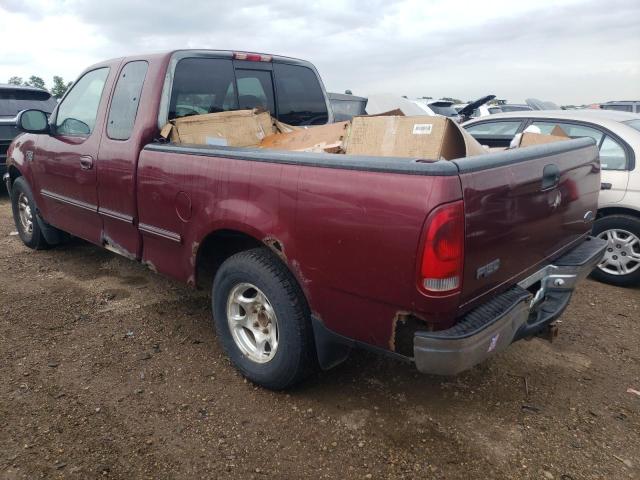 1FTZX1761WKA22248 - 1998 FORD F150 MAROON photo 2