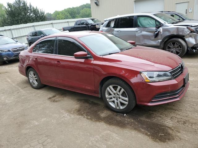 3VW2B7AJ9HM368203 - 2017 VOLKSWAGEN JETTA S RED photo 4