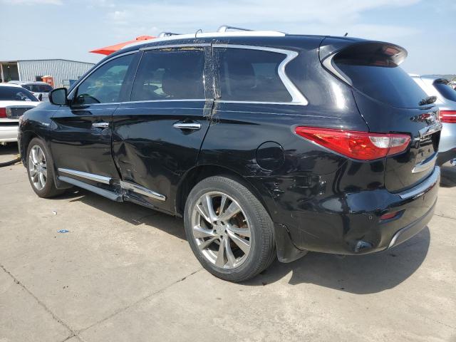 5N1CL0MNXEC526938 - 2014 INFINITI QX60 HYBRID BLACK photo 2