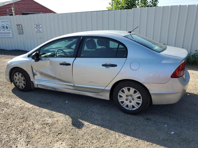 2HGFA16237H011216 - 2007 HONDA CIVIC DX SILVER photo 2