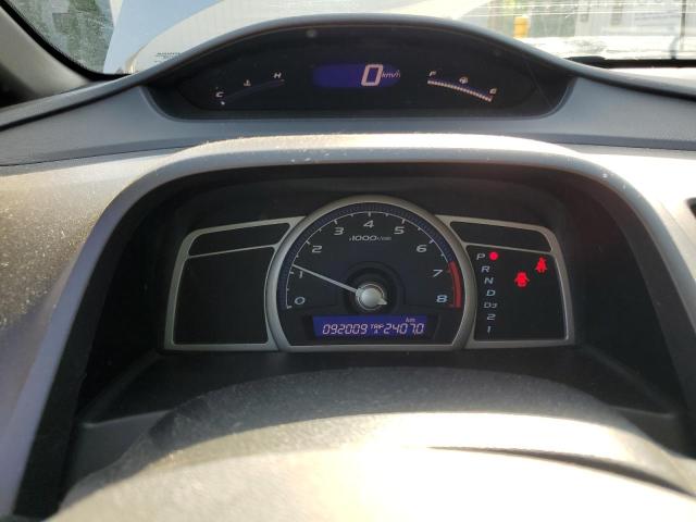 2HGFA16237H011216 - 2007 HONDA CIVIC DX SILVER photo 9