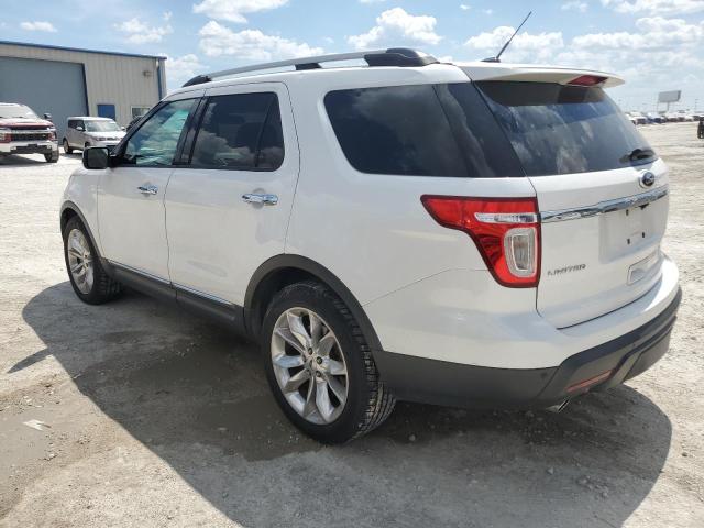 1FM5K8F80DGC25085 - 2013 FORD EXPLORER LIMITED WHITE photo 2