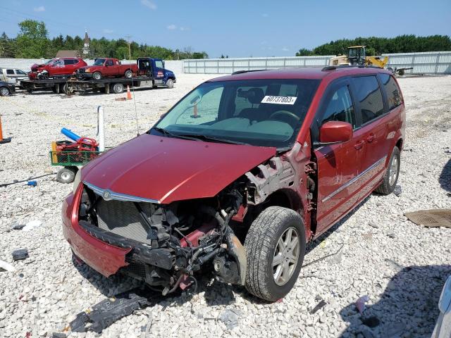 2A4RR5D13AR176796 - 2010 CHRYSLER TOWN & COU TOURING Qırmızı foto 1