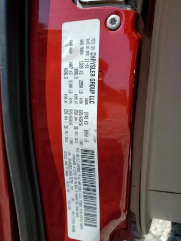 2A4RR5D13AR176796 - 2010 CHRYSLER TOWN & COU TOURING Qırmızı foto 13