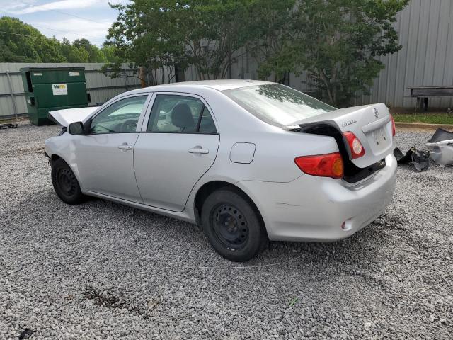 2T1BU4EE2AC351038 - 2010 TOYOTA COROLLA BASE SILVER photo 2