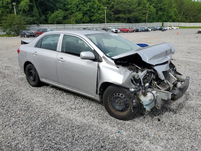 2T1BU4EE2AC351038 - 2010 TOYOTA COROLLA BASE SILVER photo 4