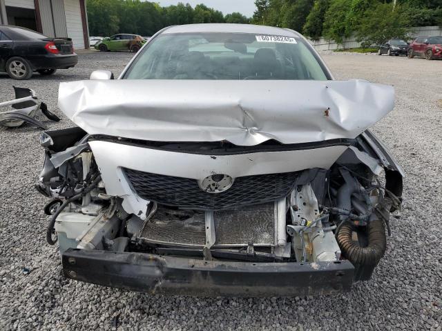 2T1BU4EE2AC351038 - 2010 TOYOTA COROLLA BASE SILVER photo 5