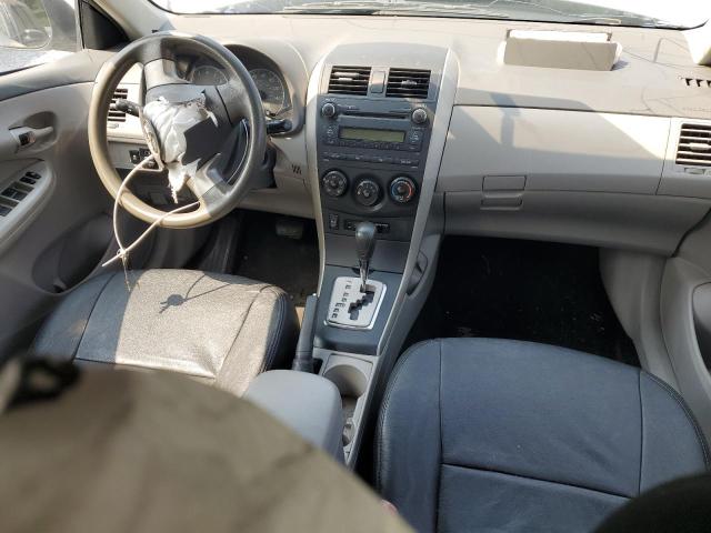 2T1BU4EE2AC351038 - 2010 TOYOTA COROLLA BASE SILVER photo 8