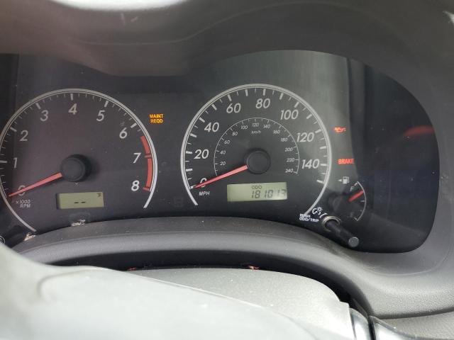 2T1BU4EE2AC351038 - 2010 TOYOTA COROLLA BASE SILVER photo 9