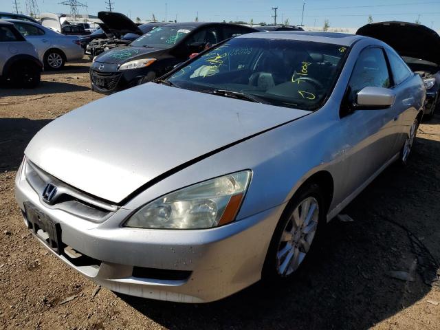 1HGCM82676A001796 - 2006 HONDA ACCORD EX SILVER photo 2