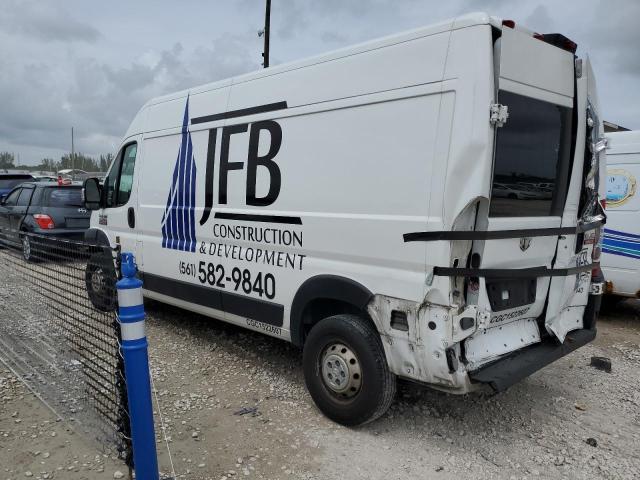 3C6TRVDG3KE504924 - 2019 RAM PROMASTER 2500 HIGH WHITE photo 2