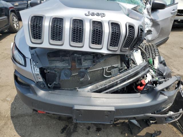 1C4PJMBS2HD225588 - 2017 JEEP CHEROKEE TRAILHAWK SILVER photo 11