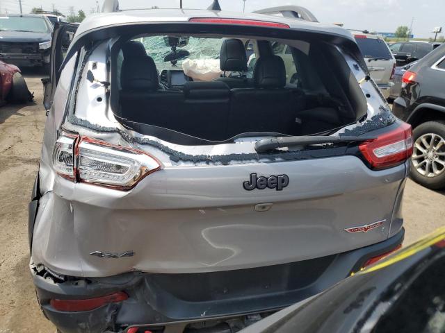 1C4PJMBS2HD225588 - 2017 JEEP CHEROKEE TRAILHAWK SILVER photo 6