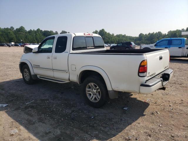 5TBBT48143S377736 - 2003 TOYOTA TUNDRA ACCESS CAB LIMITED WHITE photo 2