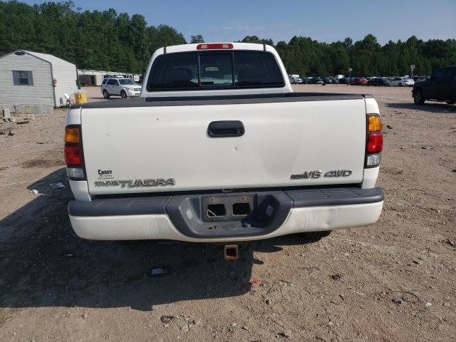 5TBBT48143S377736 - 2003 TOYOTA TUNDRA ACCESS CAB LIMITED WHITE photo 6