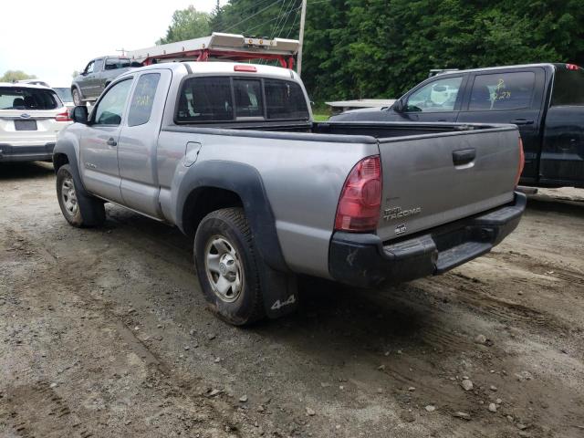 5TFUX4EN5EX029906 - 2014 TOYOTA TACOMA ACCESS CAB ვერცხლისფერი ფოტო 2