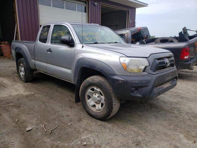 5TFUX4EN5EX029906 - 2014 TOYOTA TACOMA ACCESS CAB ვერცხლისფერი ფოტო 4