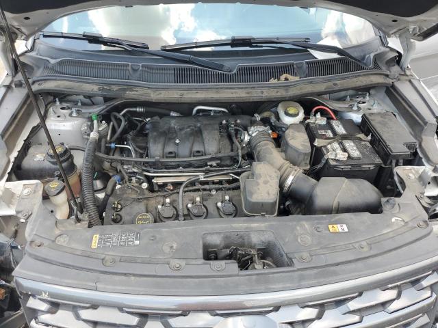 1FM5K7D8XKGA26975 - 2019 FORD EXPLORER XLT 银色 照片 12