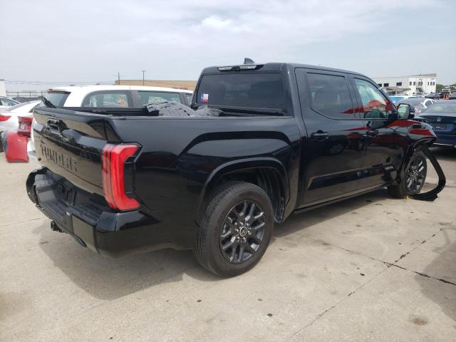 5TFNA5AB8NX019023 - 2022 TOYOTA TUNDRA CREWMAX PLATINUM Schwarz Foto 3