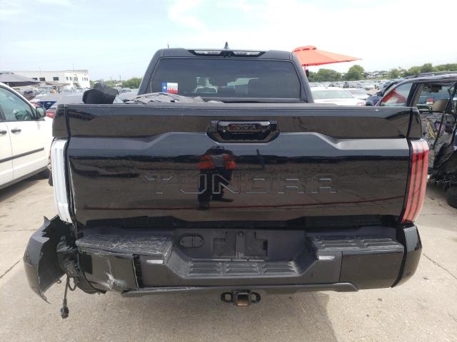 5TFNA5AB8NX019023 - 2022 TOYOTA TUNDRA CREWMAX PLATINUM Schwarz Foto 6