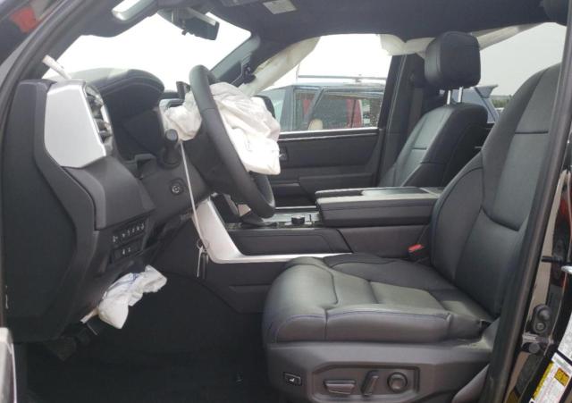 5TFNA5AB8NX019023 - 2022 TOYOTA TUNDRA CREWMAX PLATINUM Schwarz Foto 7