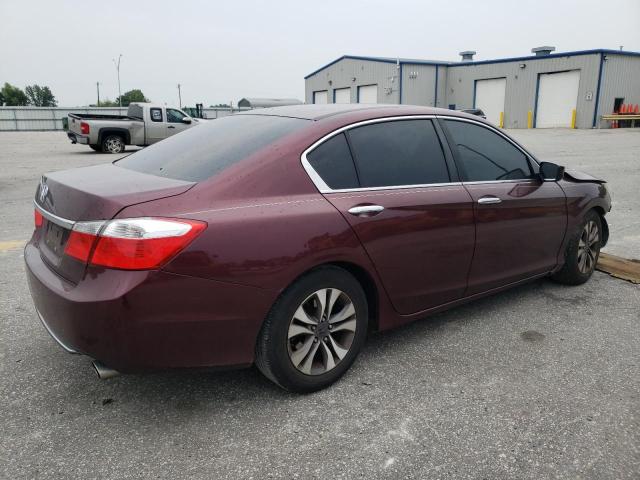 1HGCR2F32DA122568 - 2013 HONDA ACCORD LX BURGUNDY photo 3